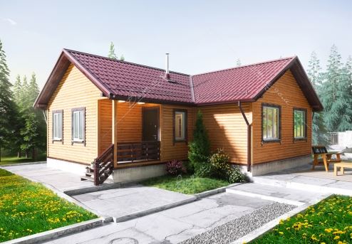 Каркасный дом KД-89-04